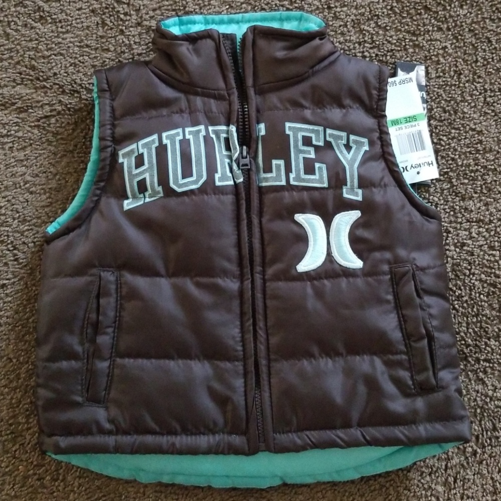 Baby Hurley puffer vest